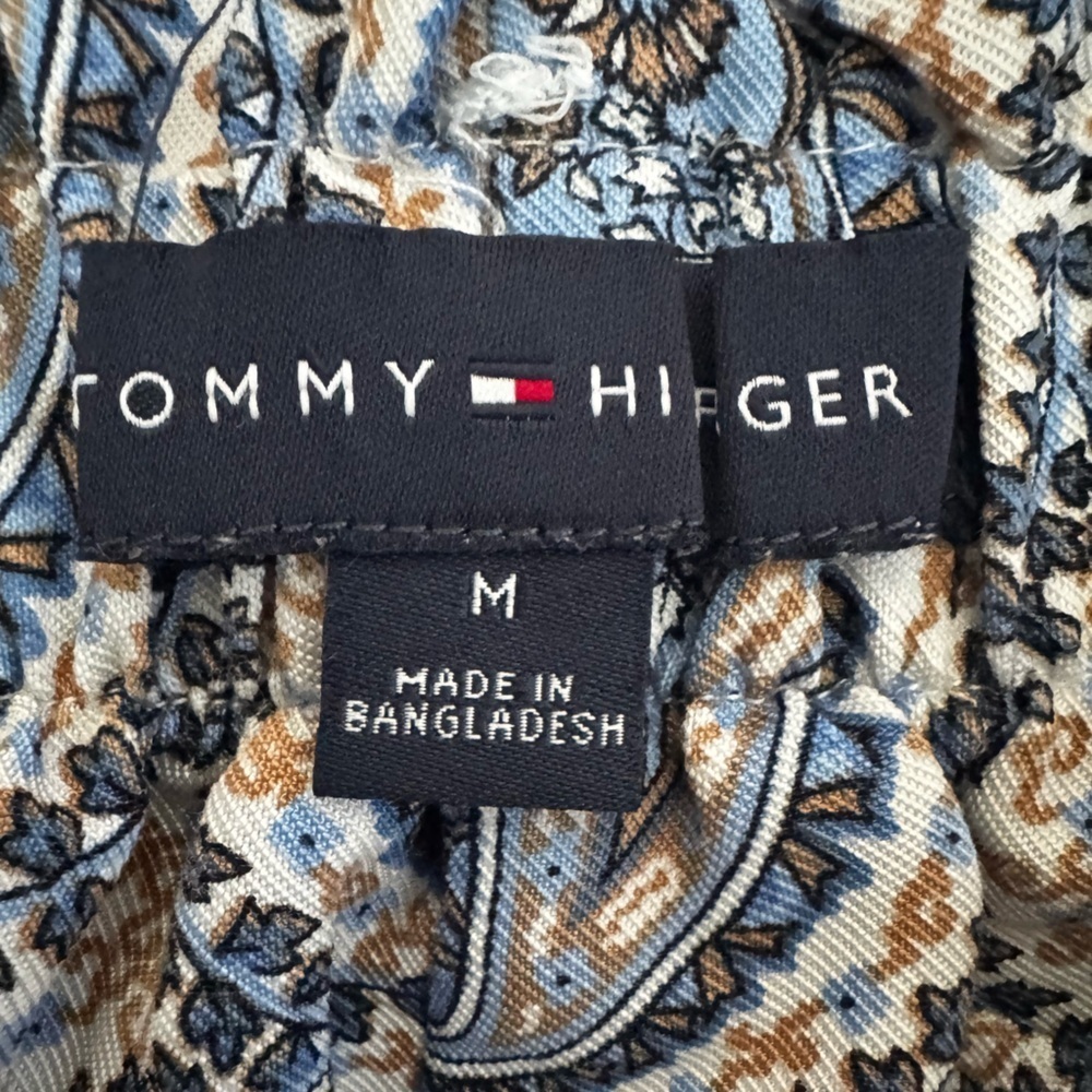 Tommy Hilfiger High Waist Blue and Black Shorts - Picture 4 of 5